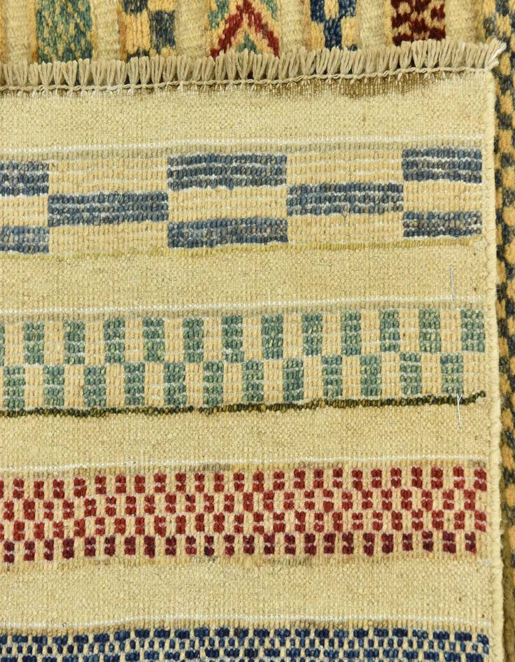 Detail image of 6' 8 x 9' 10  Hand Knotted Modern Ziegler Rug