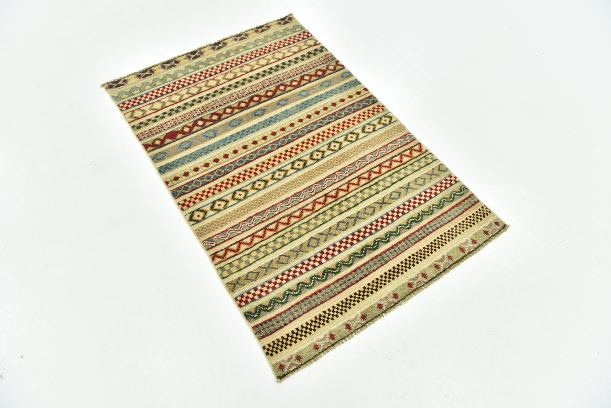 80cm x 115cm anudado a mano Modern Ziegler Alfombra