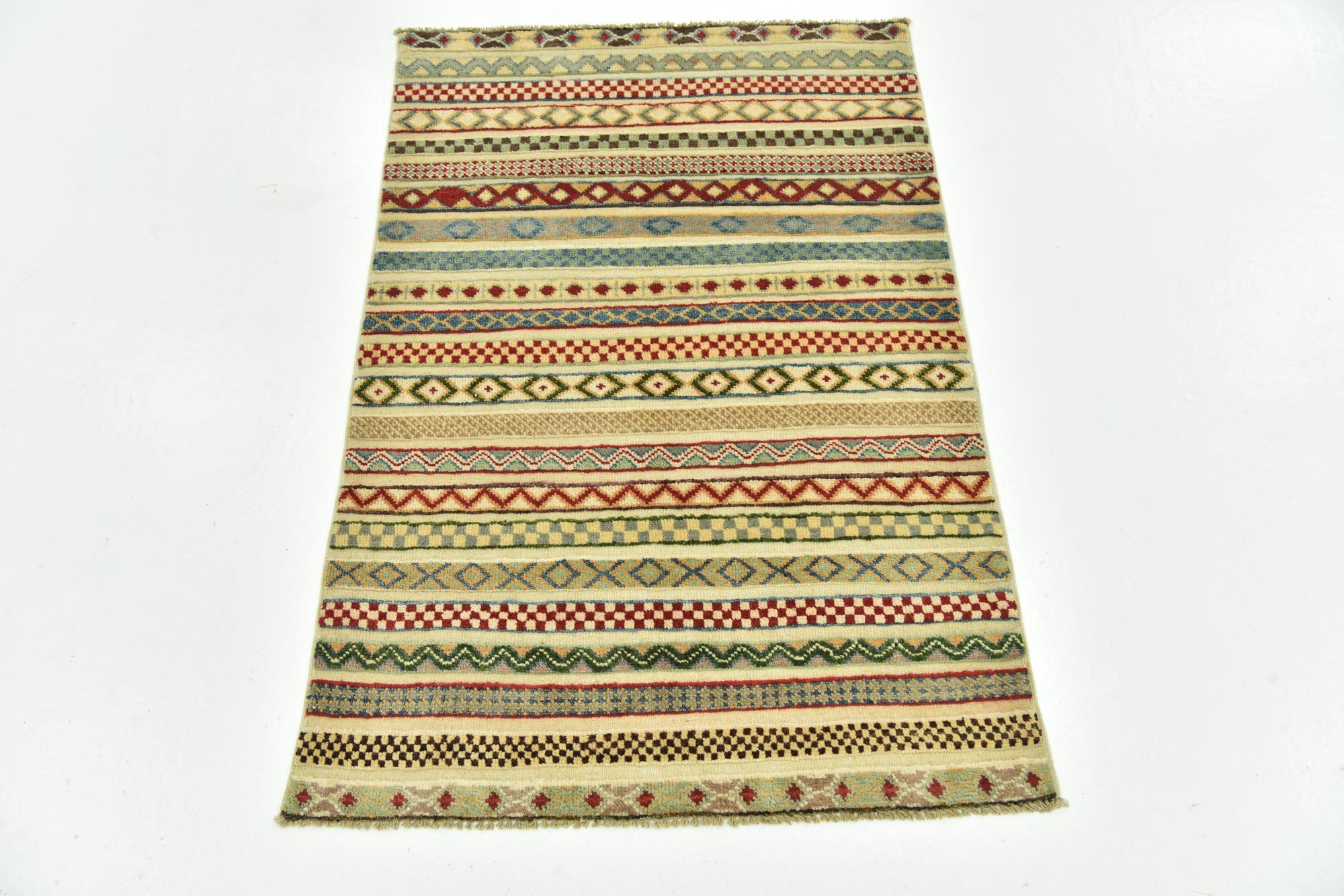 80cm x 115cm anudado a mano Modern Ziegler Alfombra