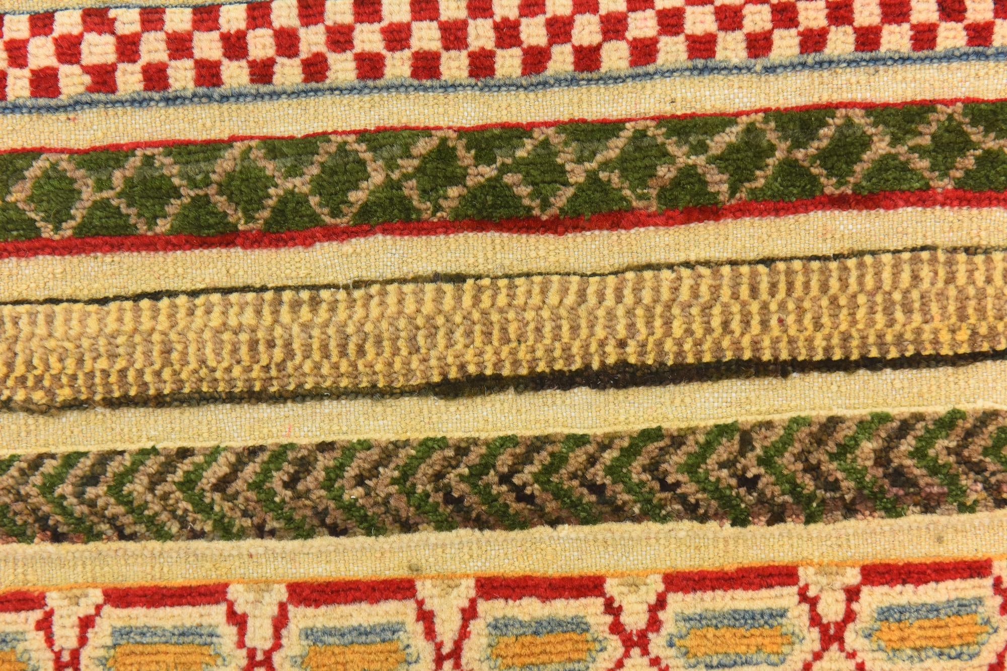 2' 9 x 3' 11 Hand Knotted Modern Ziegler Rug