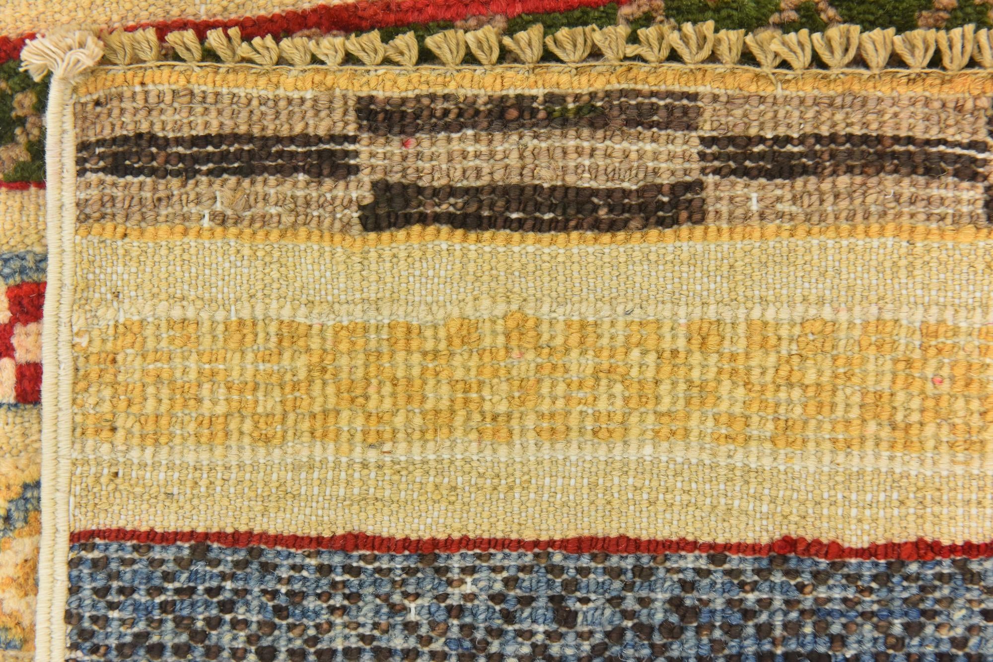 2' 9 x 3' 11 Hand Knotted Modern Ziegler Rug