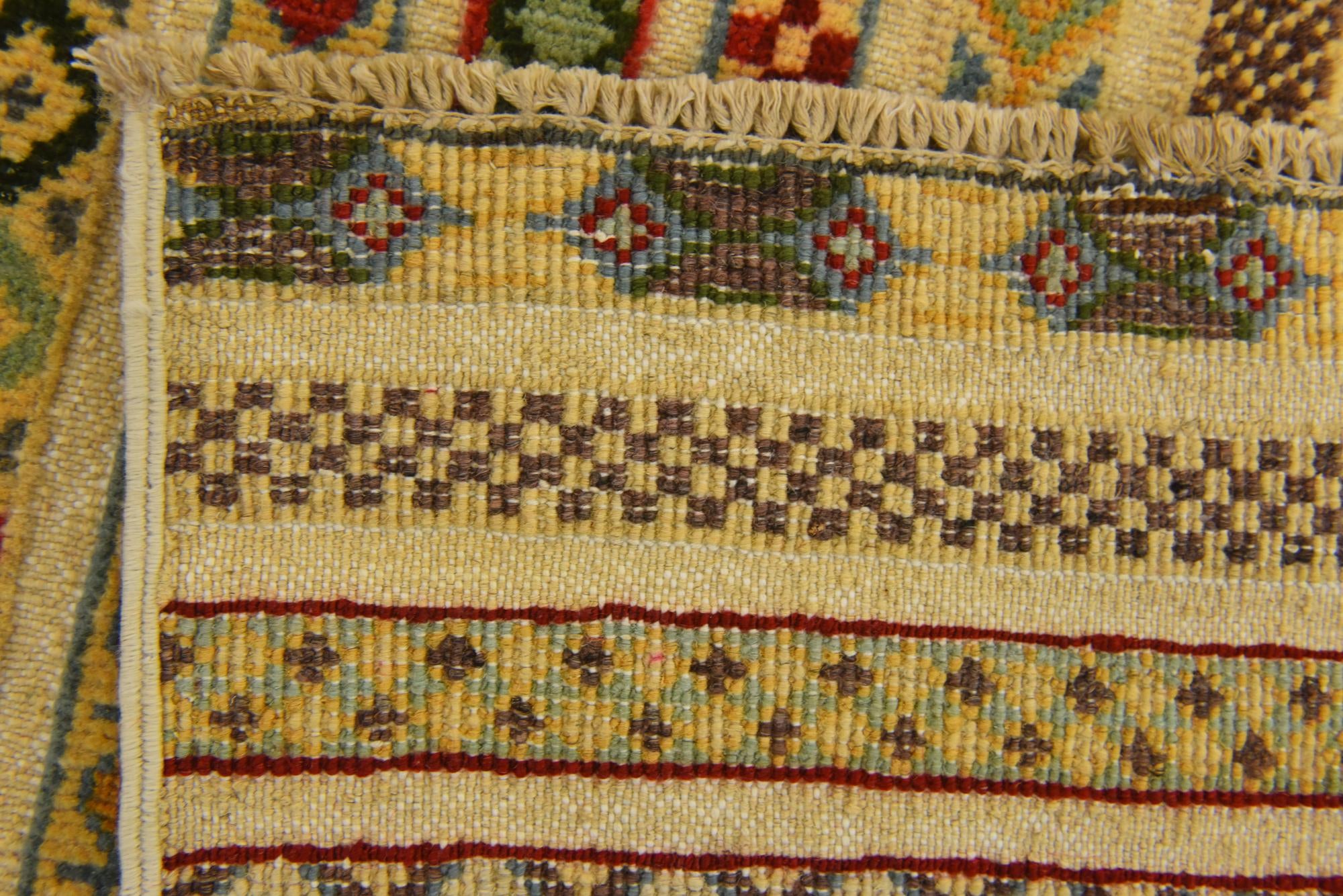 2' 10 x 4' Hand Knotted Modern Ziegler Rug