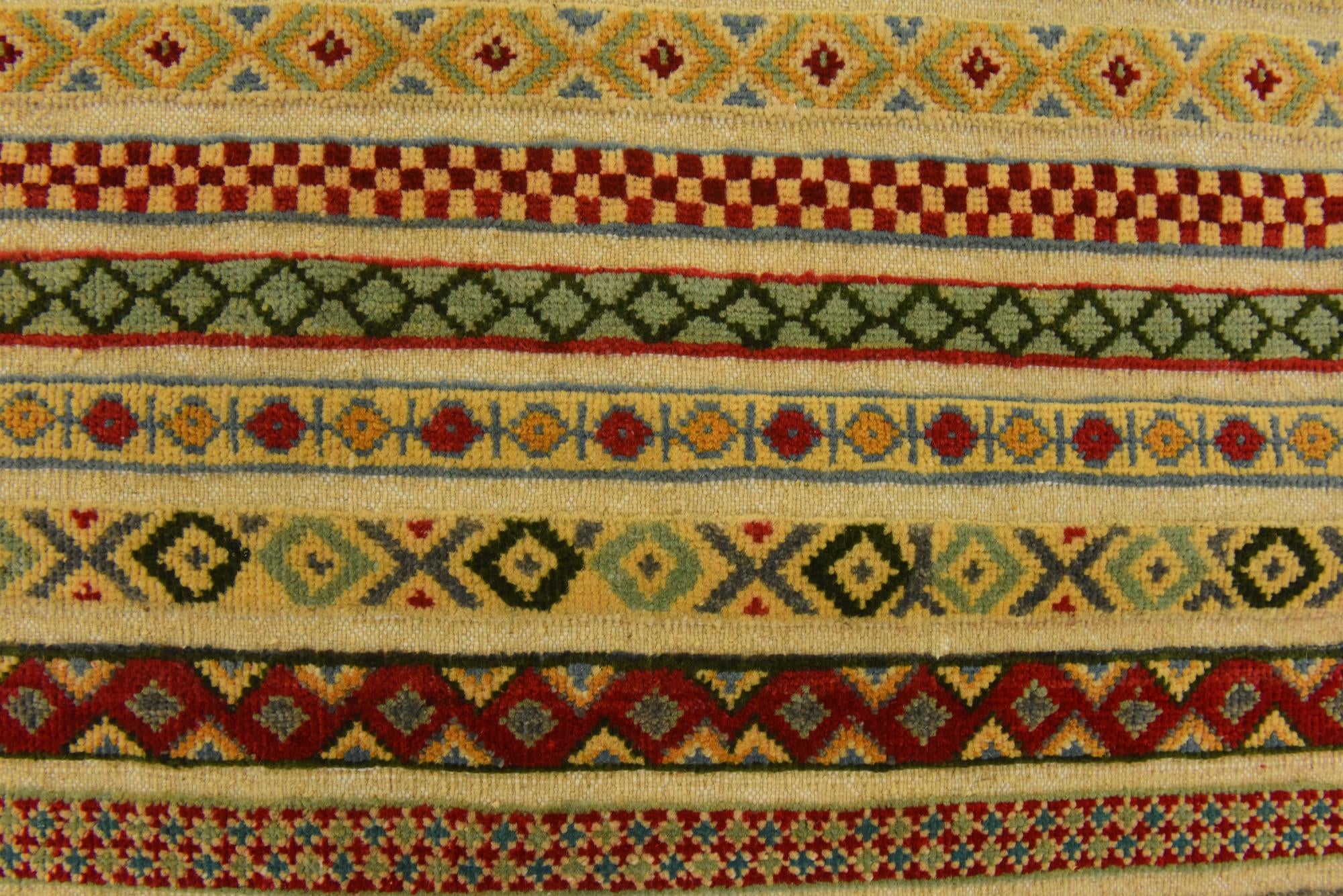 2' 10 x 4' Hand Knotted Modern Ziegler Rug