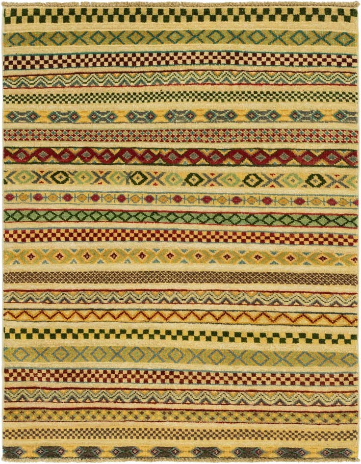 Detail image of 2' 10 x 4' Hand Knotted Modern Ziegler Rug
