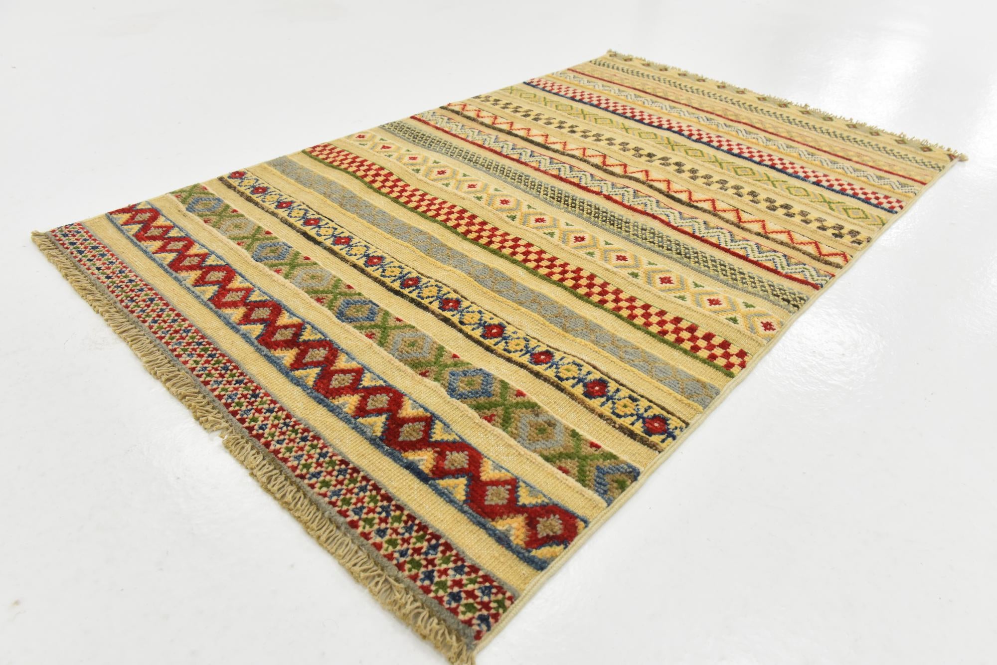 2' 6 x 4' 2 Hand Knotted Modern Ziegler Rug