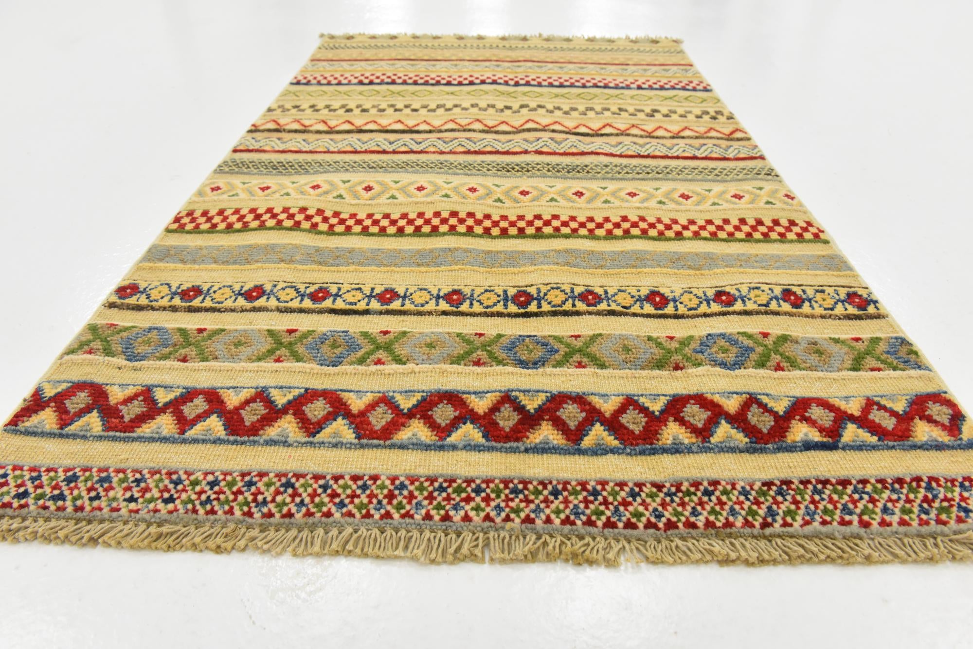 2' 6 x 4' 2 Hand Knotted Modern Ziegler Rug