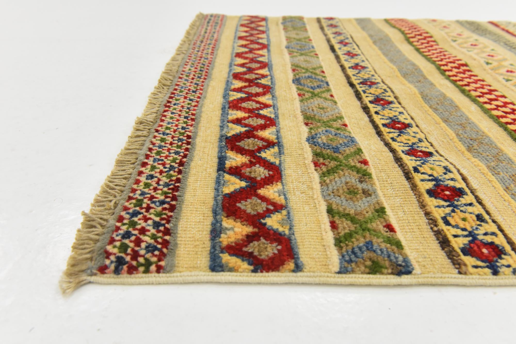 2' 6 x 4' 2 Hand Knotted Modern Ziegler Rug
