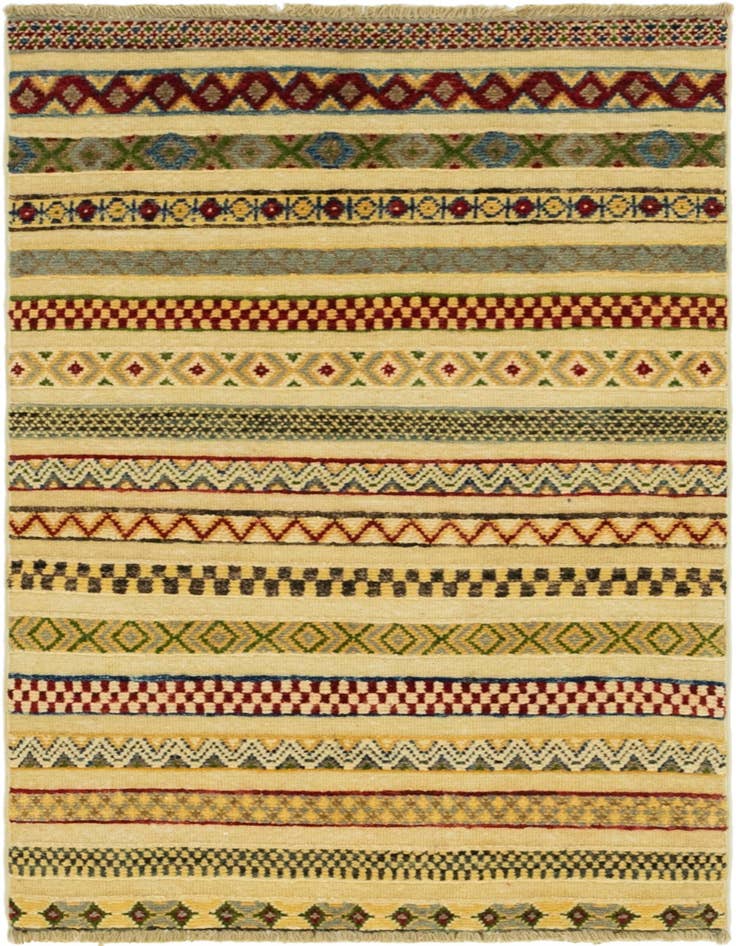 Detail image of 2' 6 x 4' 2 Hand Knotted Modern Ziegler Rug