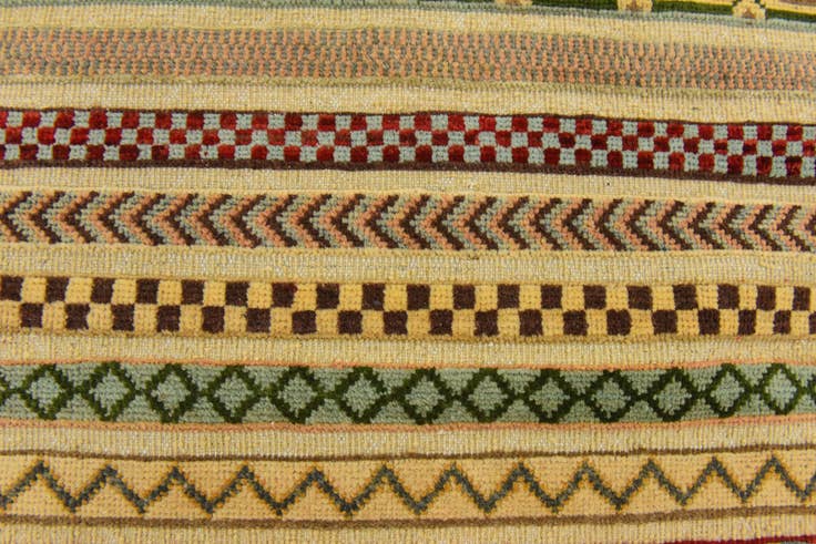 Detail image of 2' 9 x 3' 11 Hand Knotted Modern Ziegler Rug
