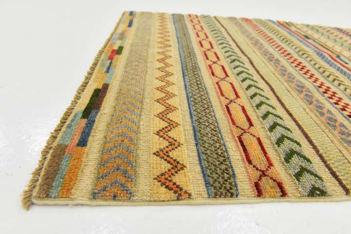 2' 9 x 3' 11 Hand Knotted Modern Ziegler Rug