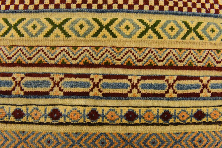 Detail image of 2' 7 x 3' 11 Hand Knotted Modern Ziegler Rug