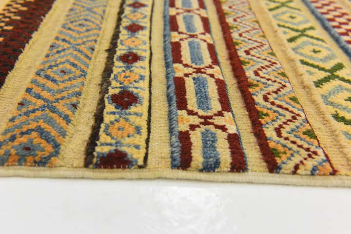 2' 7 x 3' 11 Hand Knotted Modern Ziegler Rug