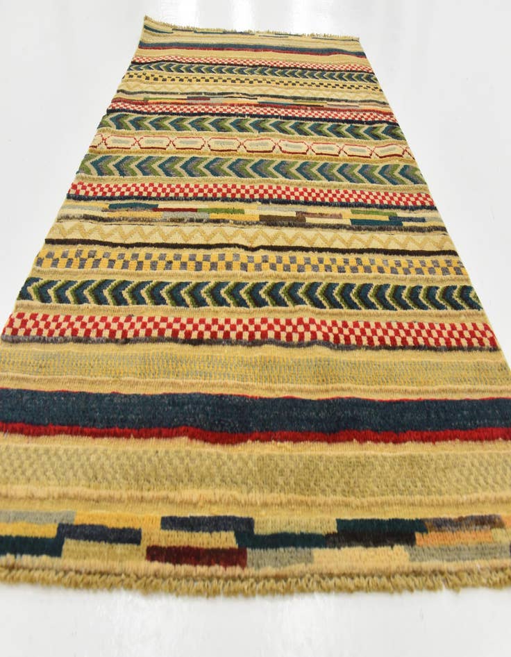 Detail image of 2' 9 x 4' 1  Hand Knotted Modern Ziegler Rug