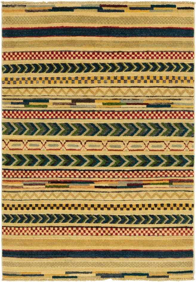 Detail image of 2' 9 x 4' 1 Hand Knotted Modern Ziegler Rug