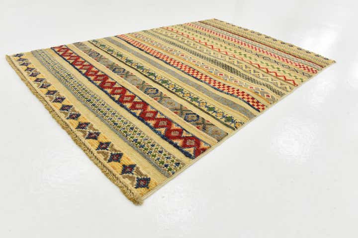 2' 7 x 4' 1 Hand Knotted Modern Ziegler Rug