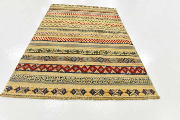 2' 7 x 4' 1 Hand Knotted Modern Ziegler Rug