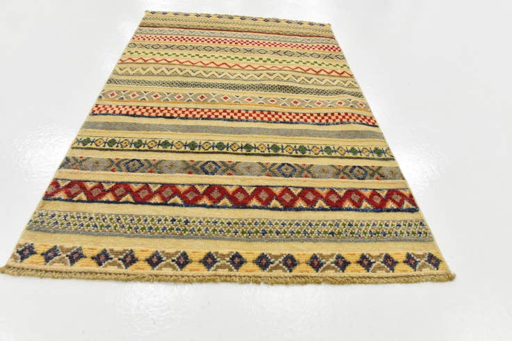 Detail image of 2' 7 x 4' 1 Hand Knotted Modern Ziegler Rug