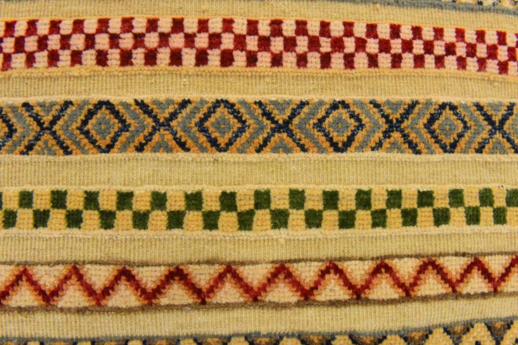 Detail image of 2' 7 x 4' 1 Hand Knotted Modern Ziegler Rug