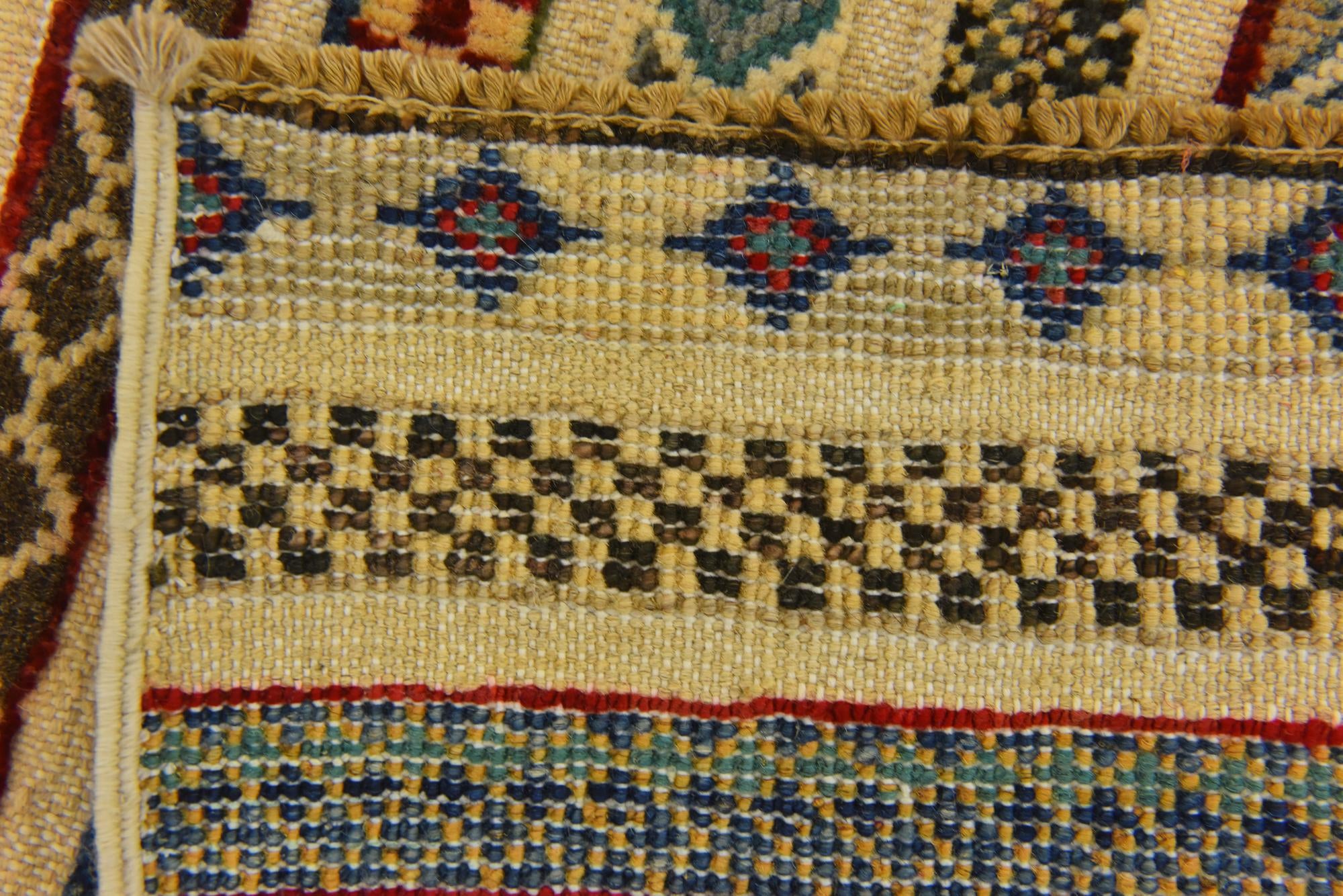 2' 9 x 4' Hand Knotted Modern Ziegler Rug