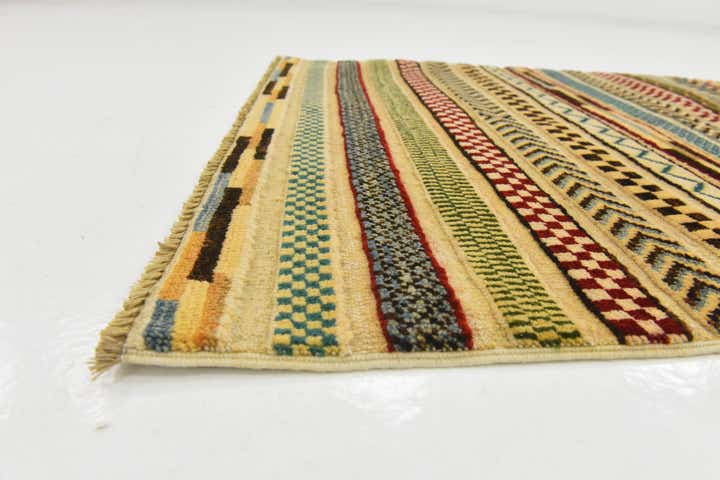 2' 8 x 4' Hand Knotted Modern Ziegler Rug