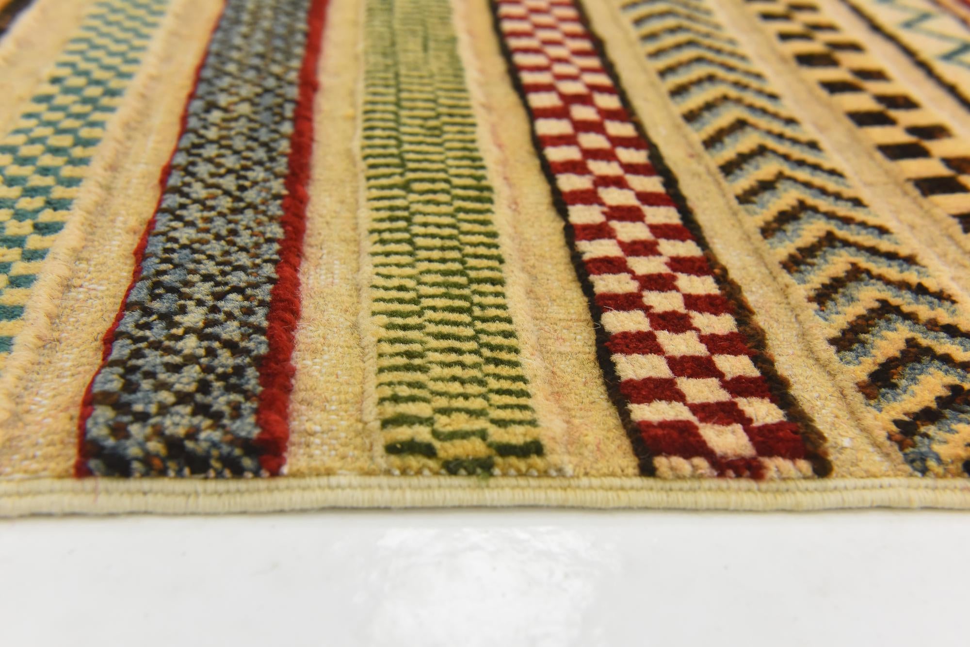 2' 8 x 4' Hand Knotted Modern Ziegler Rug
