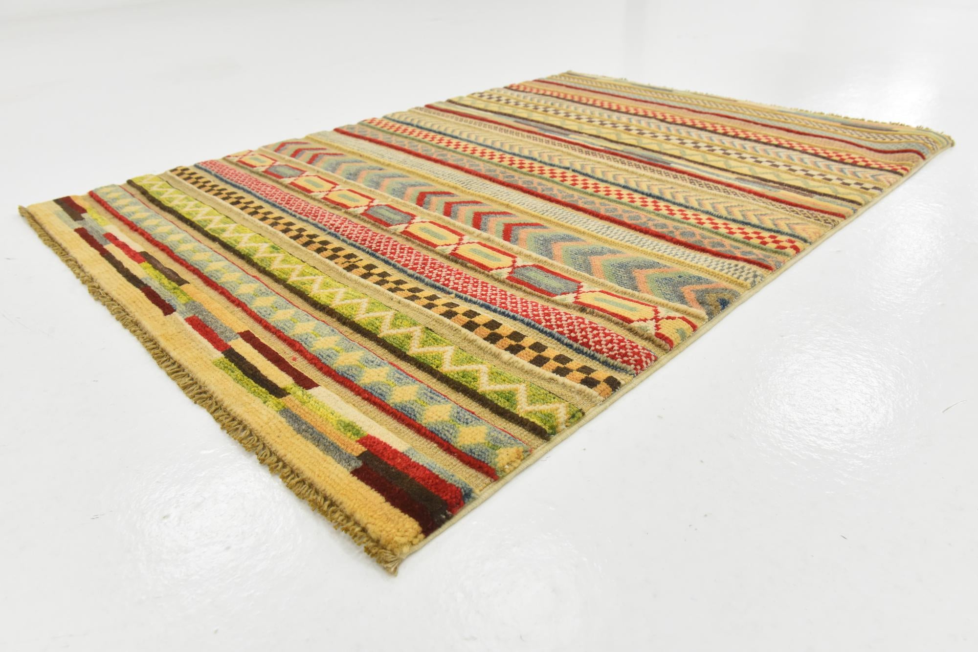 2' 8 x 3' 11 Hand Knotted Modern Ziegler Rug