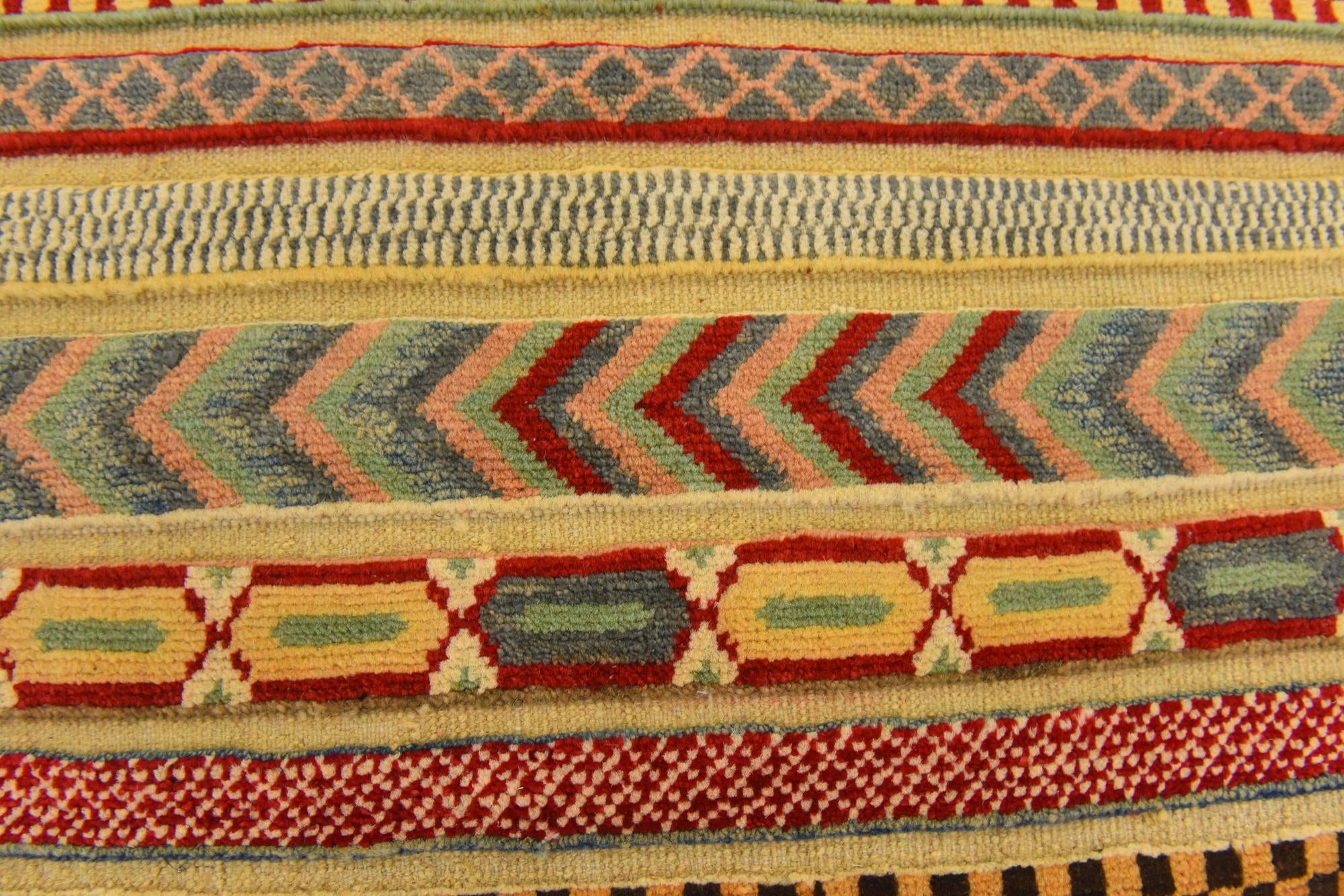 2' 8 x 3' 11 Hand Knotted Modern Ziegler Rug