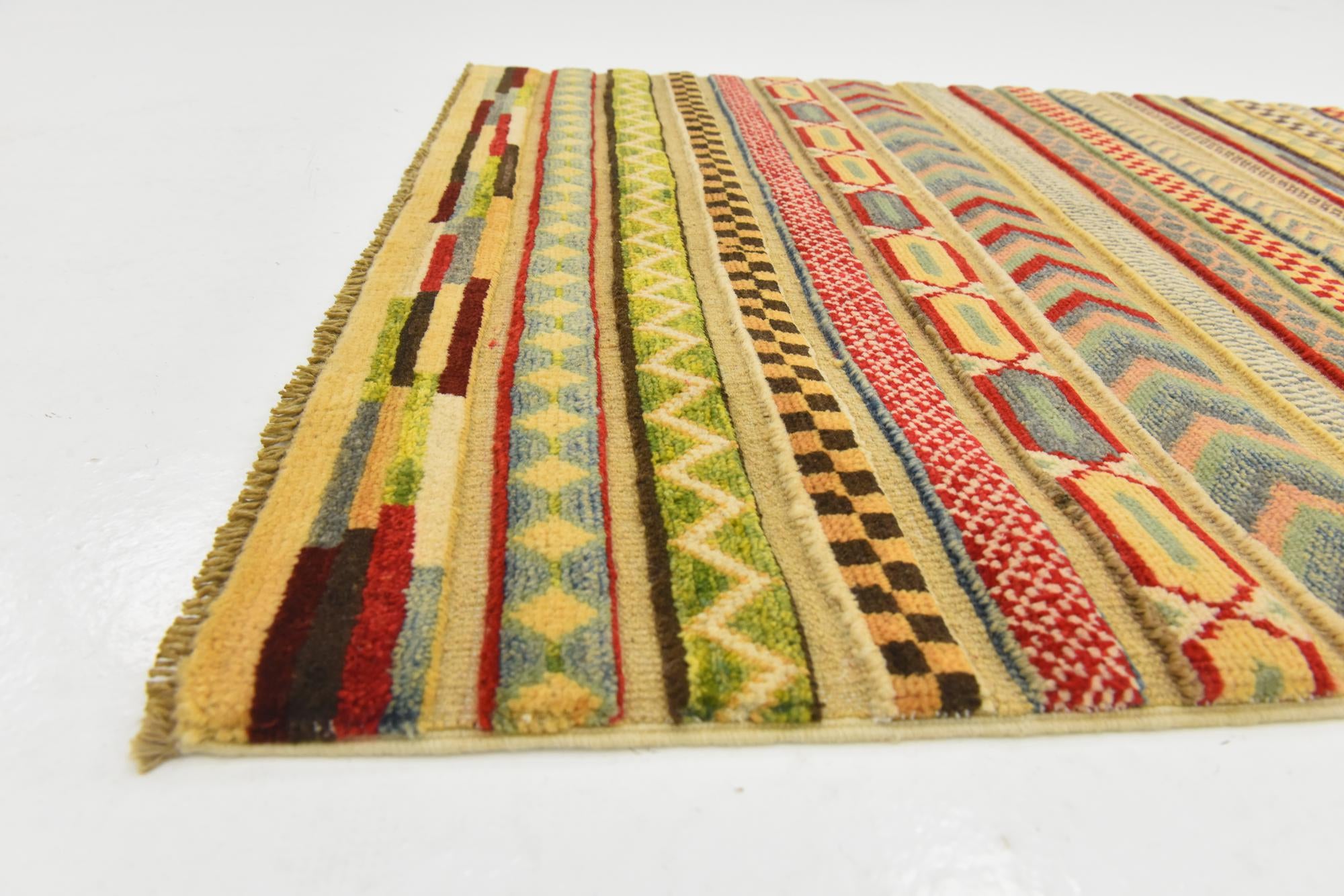 2' 8 x 3' 11 Hand Knotted Modern Ziegler Rug