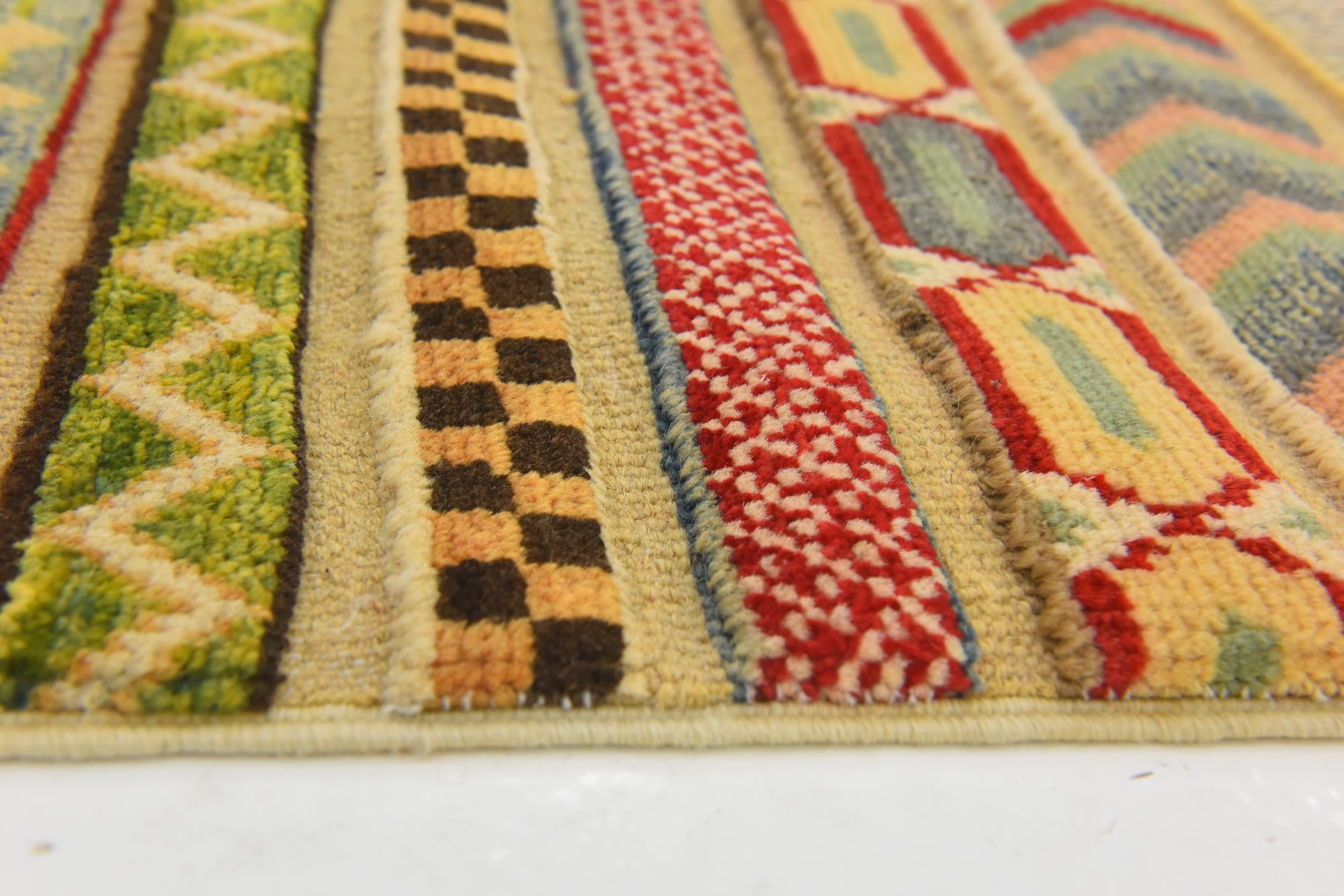 2' 8 x 3' 11 Hand Knotted Modern Ziegler Rug