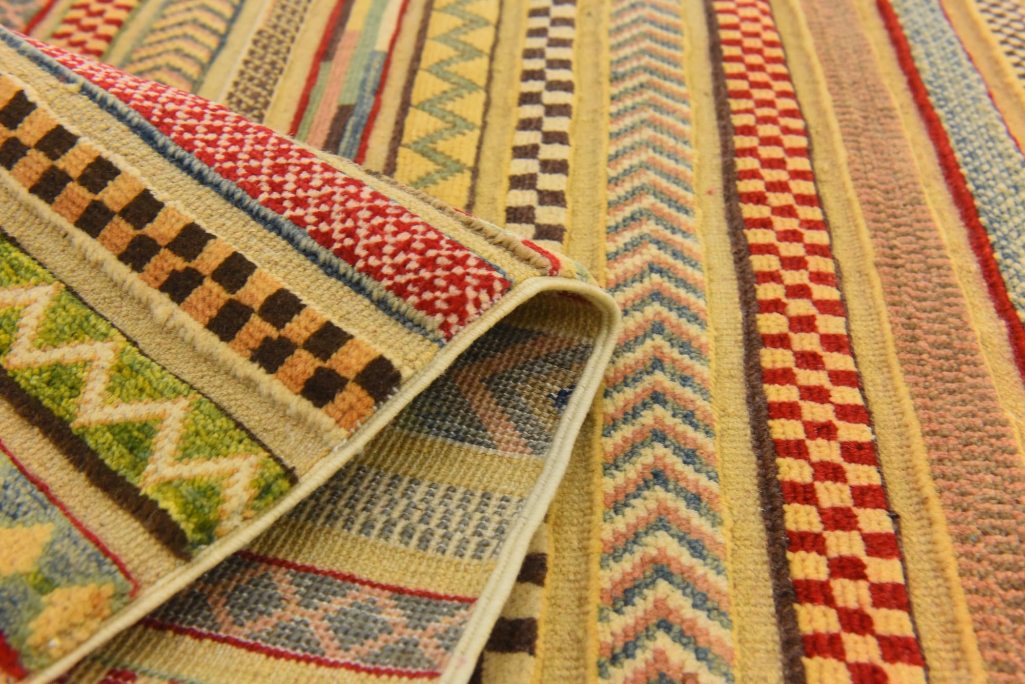 2' 8 x 3' 11 Hand Knotted Modern Ziegler Rug