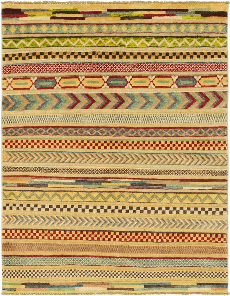 Detail image of 2' 8 x 3' 11 Hand Knotted Modern Ziegler Rug
