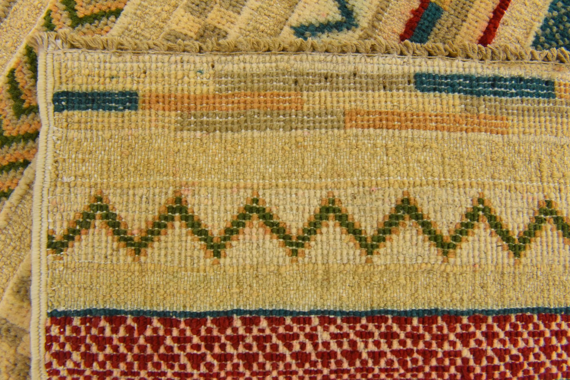 2' 7 x 4' 1 Hand Knotted Modern Ziegler Rug