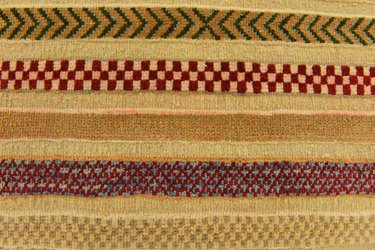 Detail image of 2' 7 x 4' 1 Hand Knotted Modern Ziegler Rug