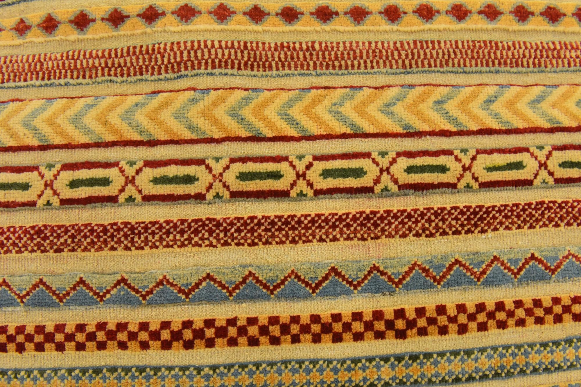 2' 9 x 4' Hand Knotted Modern Ziegler Rug