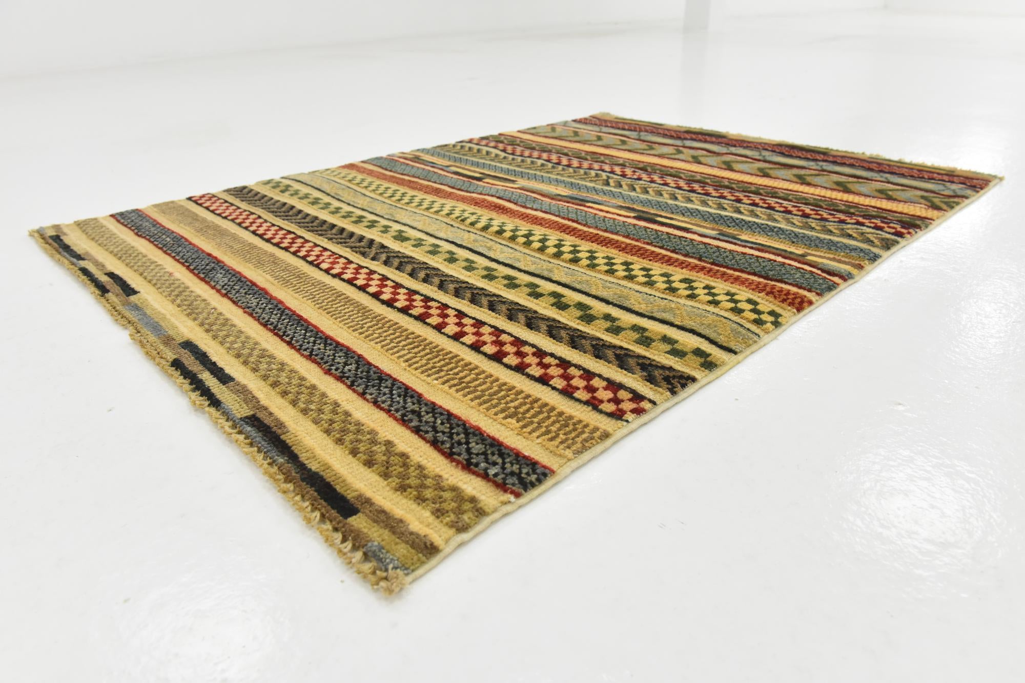 2' 9 x 3' 9 Hand Knotted Modern Ziegler Rug