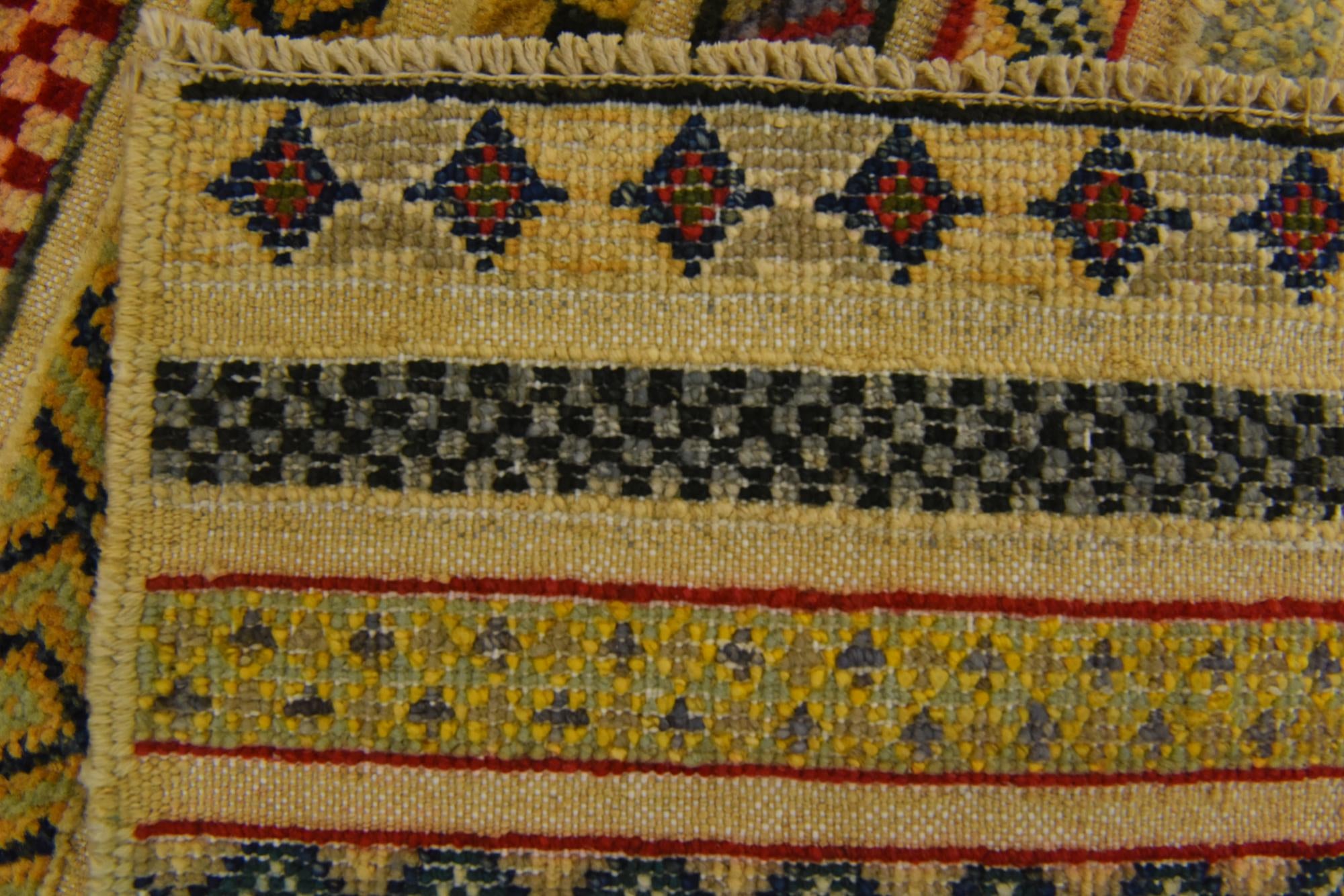 2' 11 x 3' 11 Hand Knotted Modern Ziegler Rug