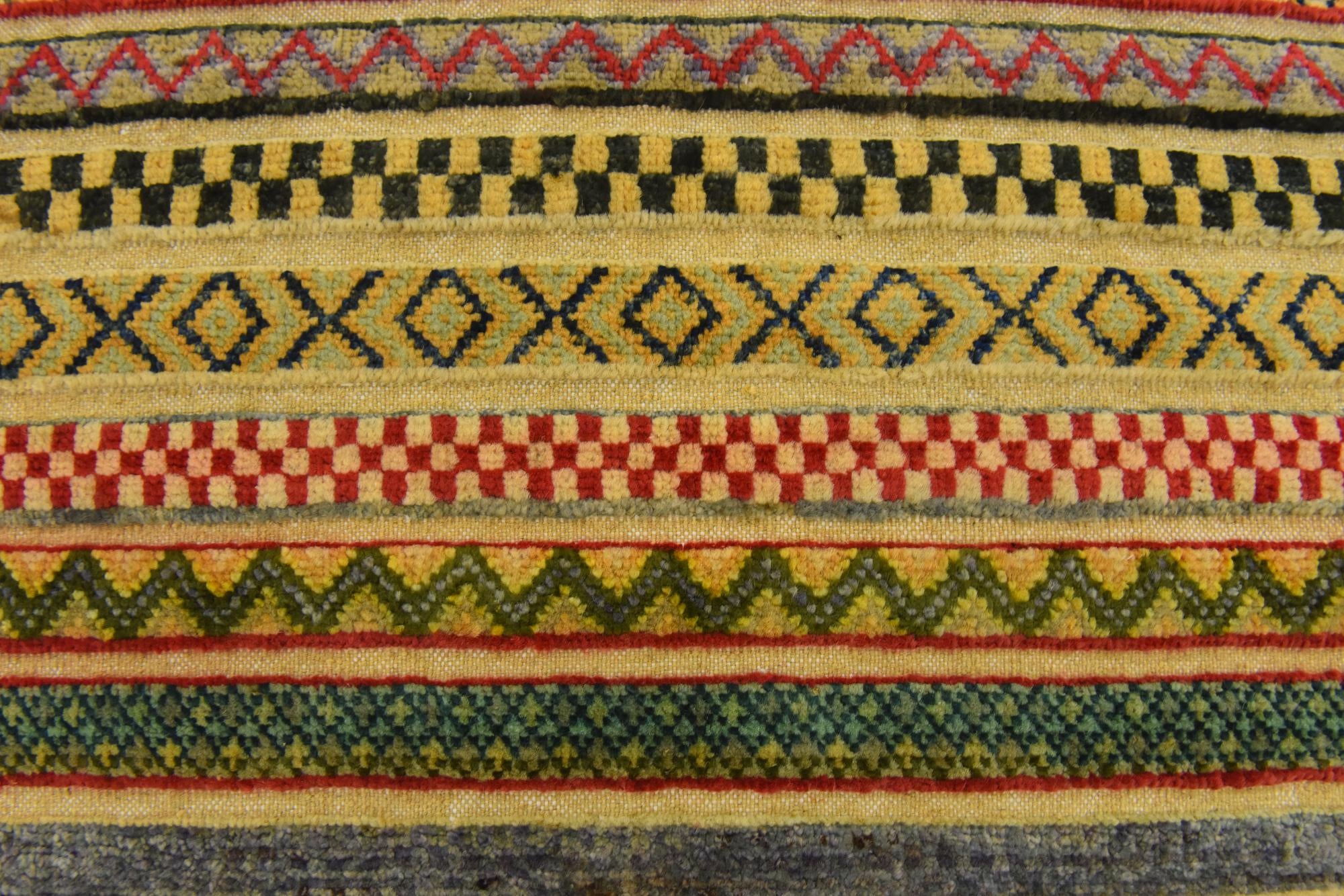 2' 11 x 3' 11 Hand Knotted Modern Ziegler Rug