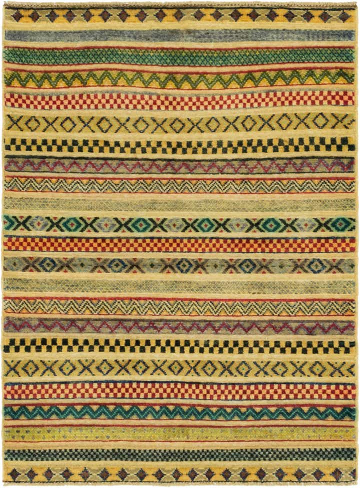 2' 11 x 3' 11 Hand Knotted Modern Ziegler Rug