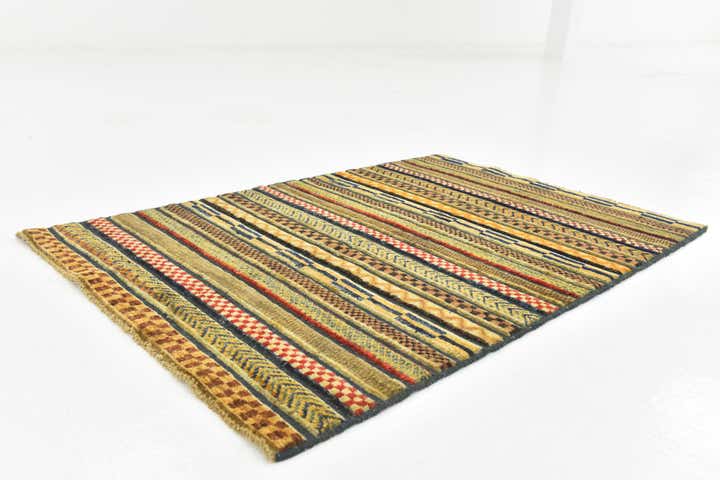 2' 8 x 4' Hand Knotted Modern Ziegler Rug