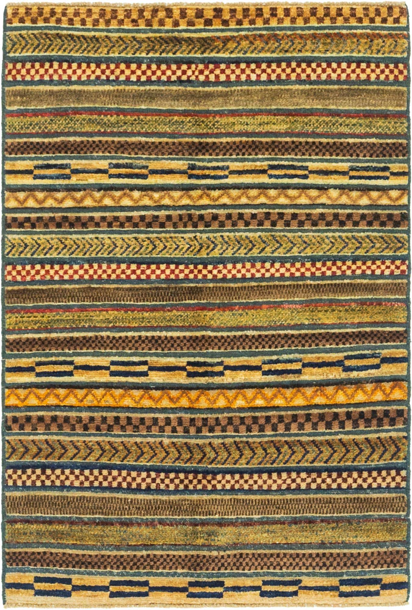 2' 8 x 4' Hand Knotted Modern Ziegler Rug