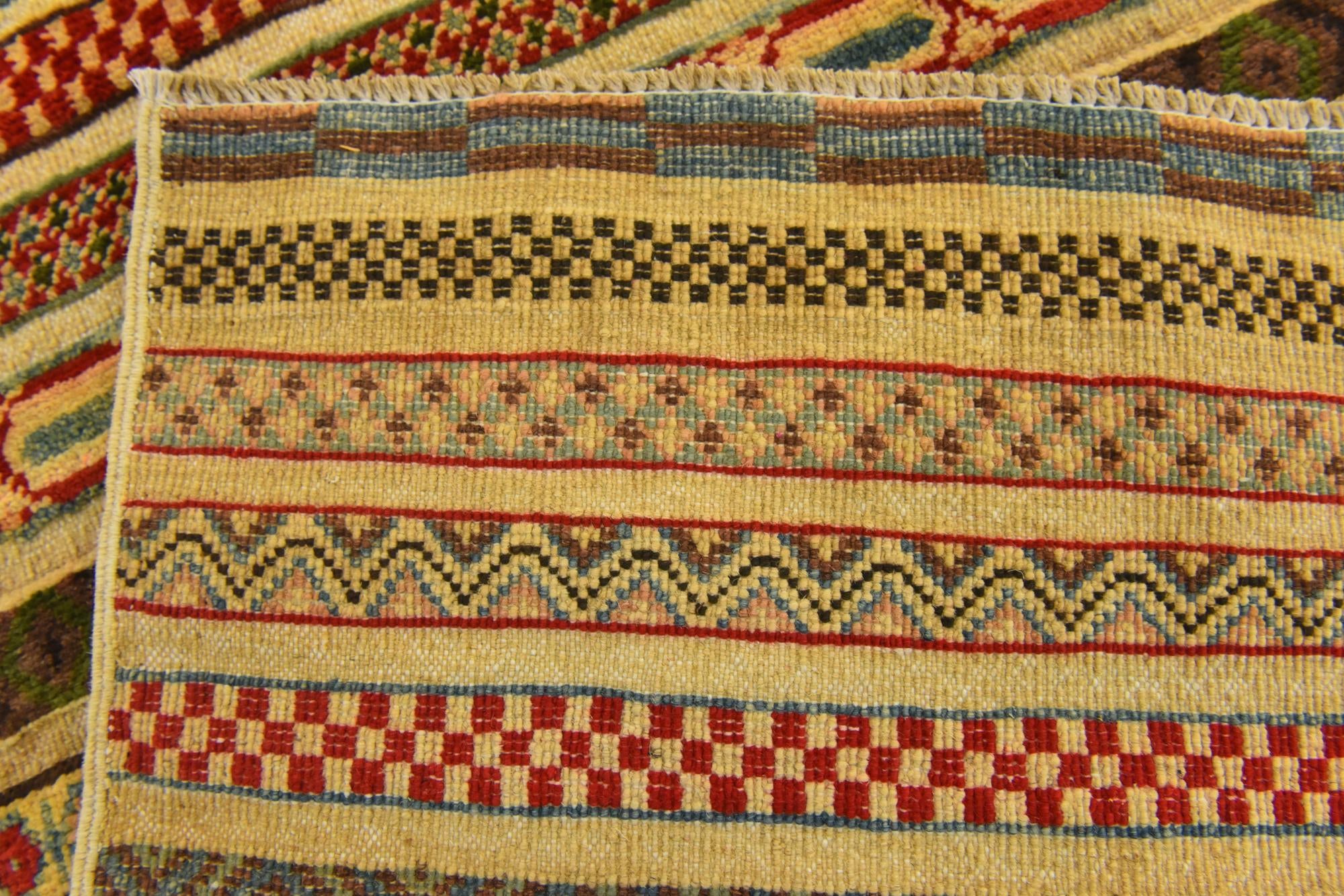3' x 3' 11 Hand Knotted Modern Ziegler Rug