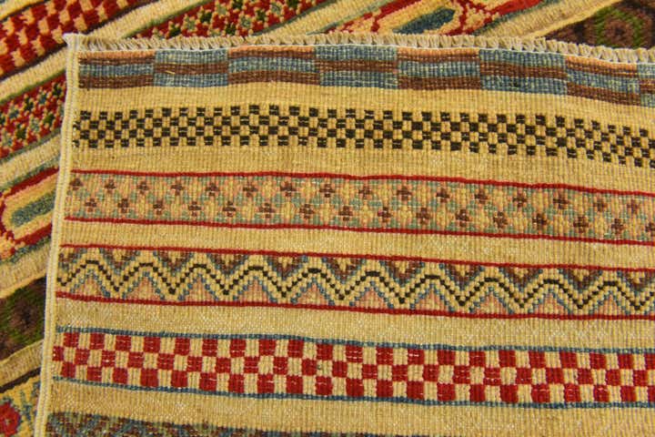 3' x 3' 11 Hand Knotted Modern Ziegler Rug