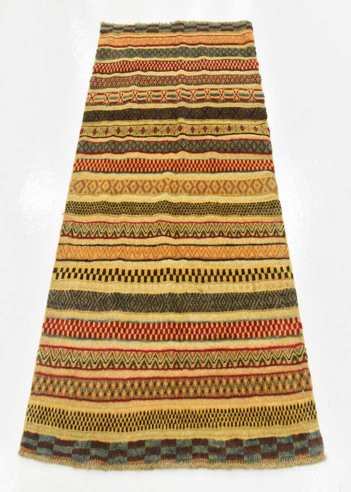 3' x 3' 11 Hand Knotted Modern Ziegler Rug