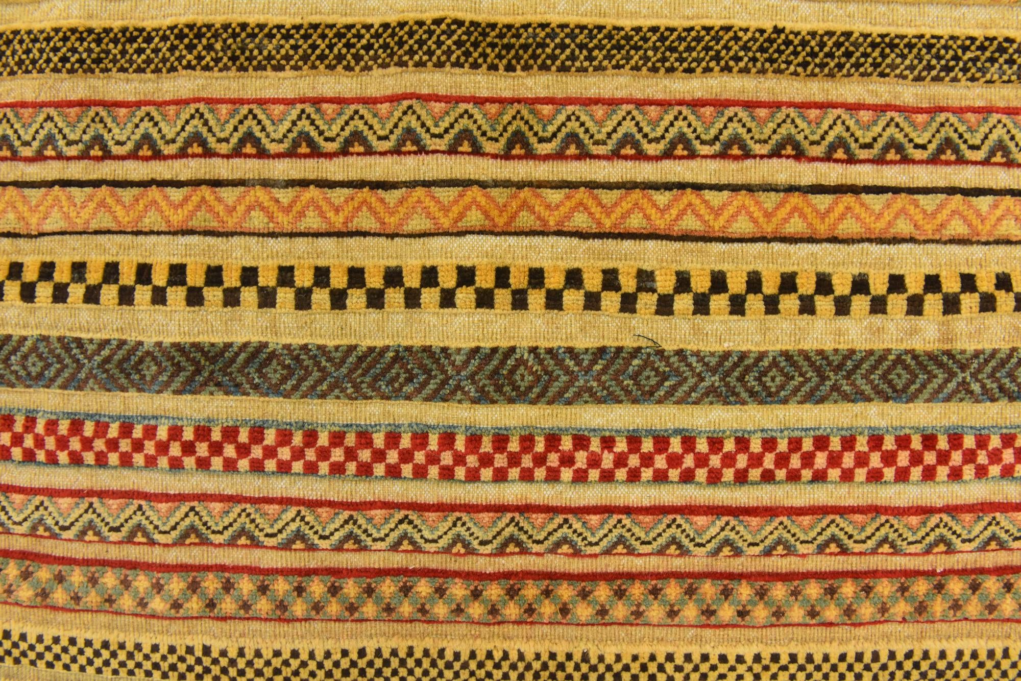 3' x 3' 11 Hand Knotted Modern Ziegler Rug