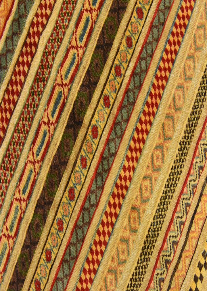 3' x 3' 11 Hand Knotted Modern Ziegler Rug