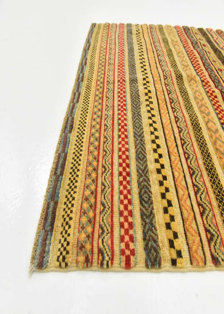 3' x 3' 11 Hand Knotted Modern Ziegler Rug