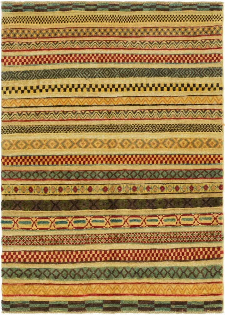 3' x 3' 11 Hand Knotted Modern Ziegler Rug