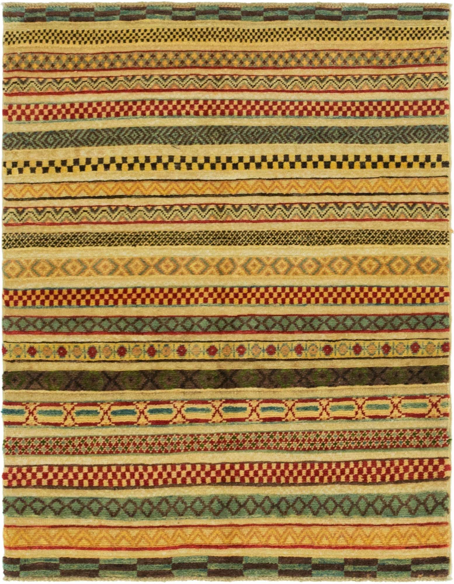 3' x 3' 11 Hand Knotted Modern Ziegler Rug