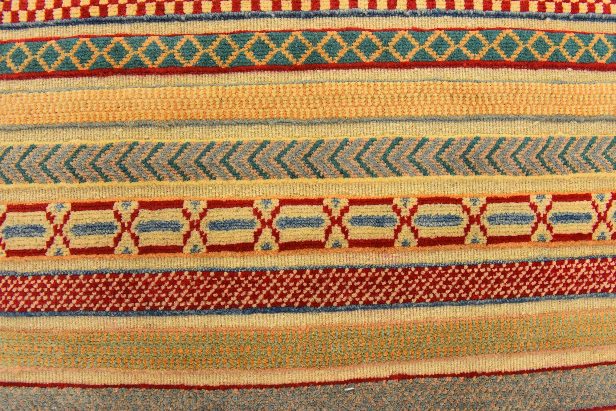 2' 7 x 4' Hand Knotted Modern Ziegler Rug