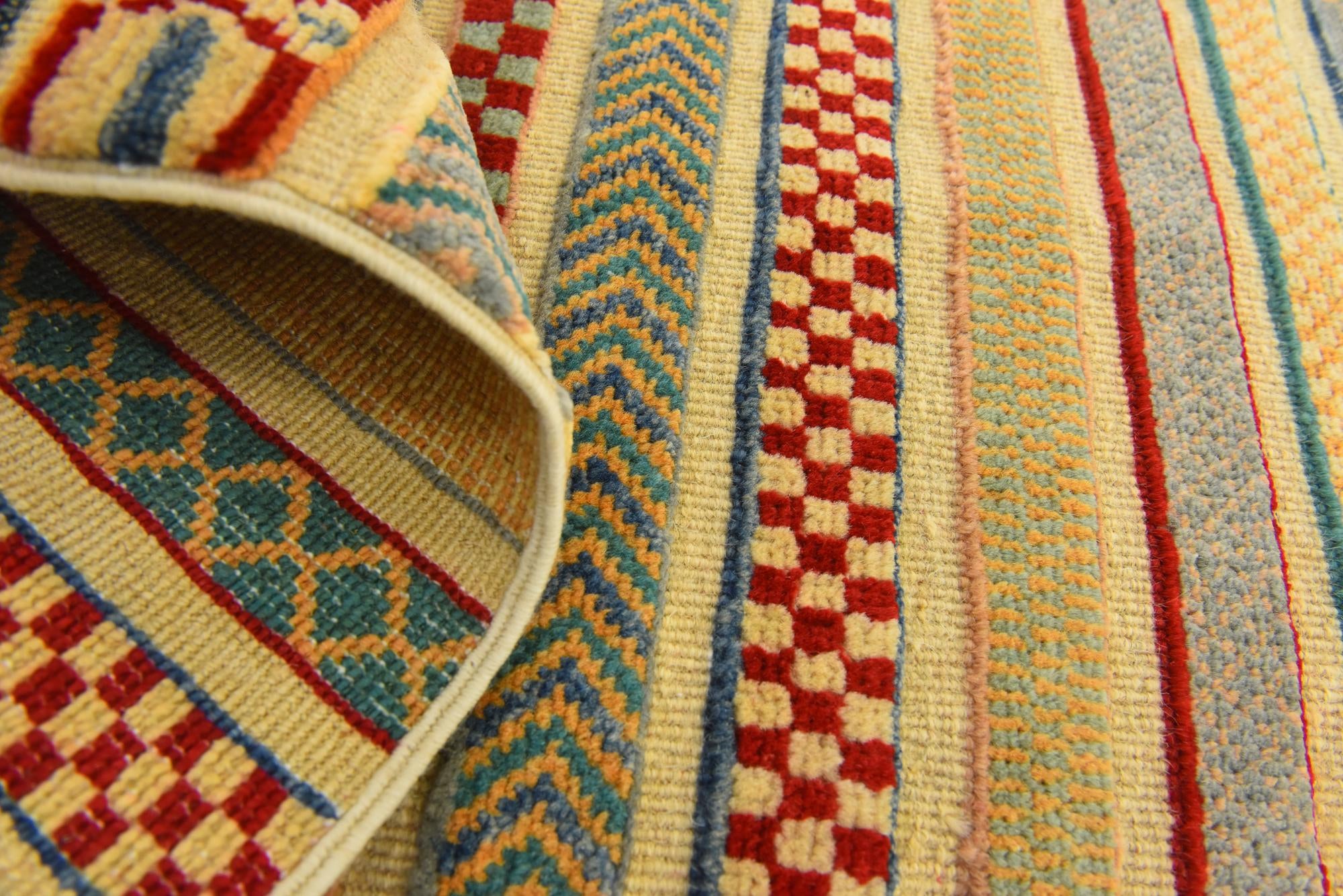 2' 7 x 4' Hand Knotted Modern Ziegler Rug